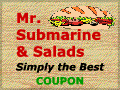 Mr. Submarine and Salads