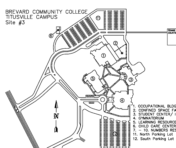 Broward Community College South Campus Map