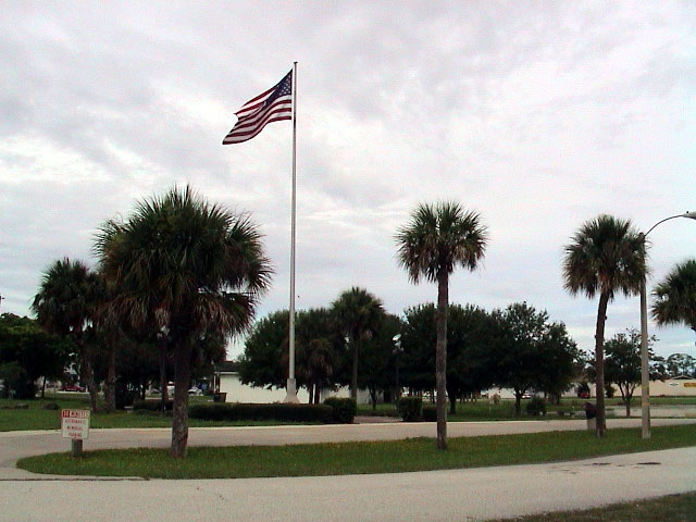 The Challenger - Apollo memorial in Titusville Florida