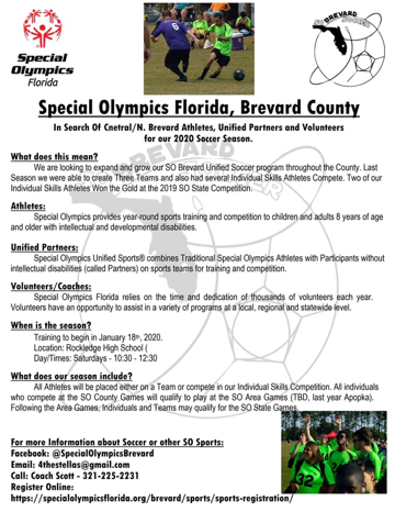 2020 Brevard Florida Special Olympics