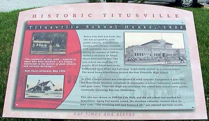 Titusville School - 1900