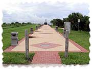 Gemeni Monument - Space Walk of Fame - Titusville, Florida
