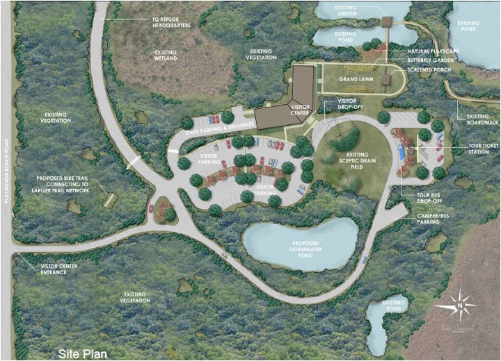 MINWR proposed education center site plan