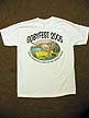 Back of white T-shirts.
