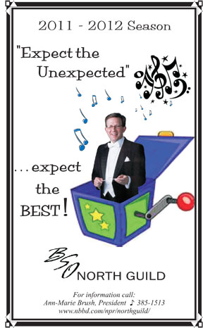 BSO 2010-2011 season schedule