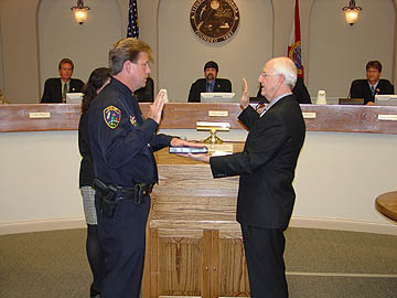 Titusville Police Chief Tony Bollinger