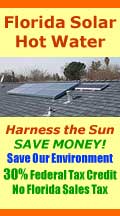 Solar Hot Water Heating systems for Florida and beyond.