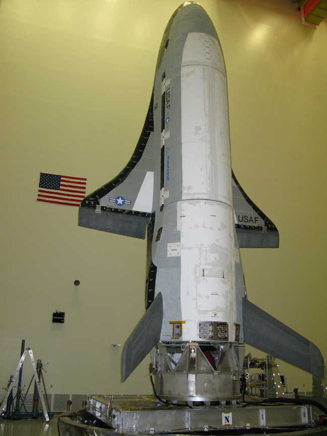 The X-37B Orbital Test Vehicle - vertical
