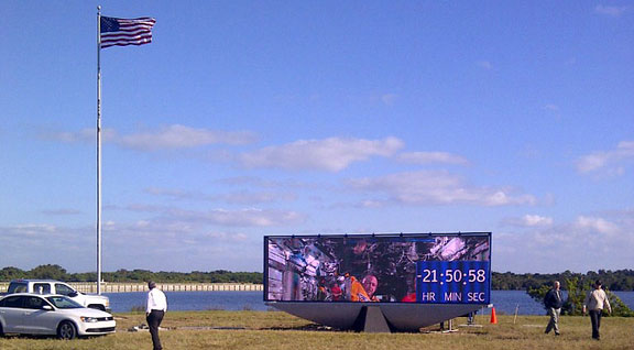 NASA's new Countdown Display Clock