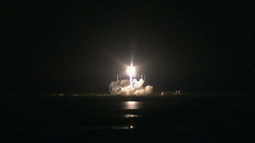 Falcon 9 rocket launch - 1/10/15