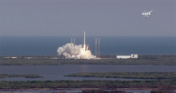 Falcon 9 launch from Cape Canaveral