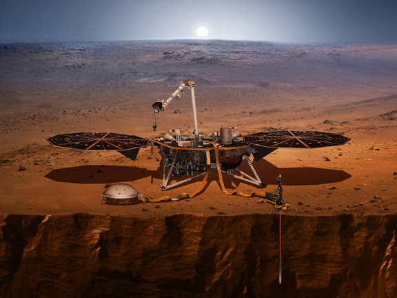 NASA's Interior Exploration using Seismic Investigations, Geodesy and Heat Transport (InSight) lander