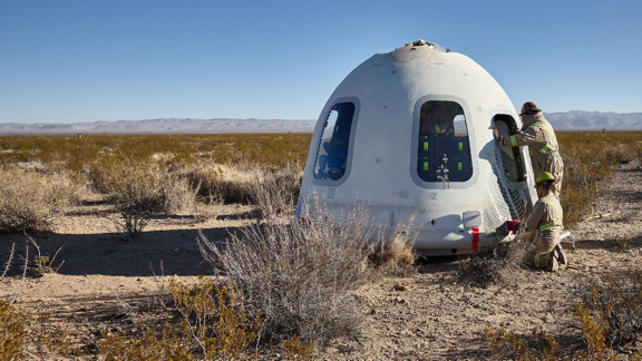 Blue Origin capsule