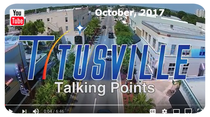 Titusville Talking Points October, 2017