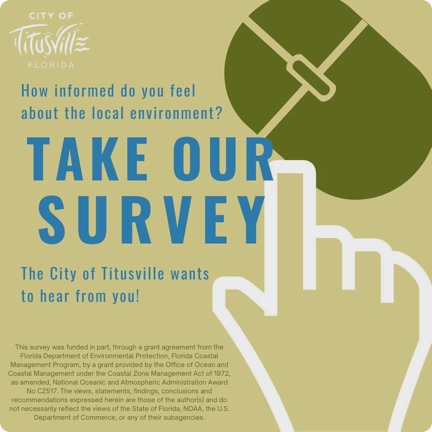 Titusville Environmental Awreness Survey.