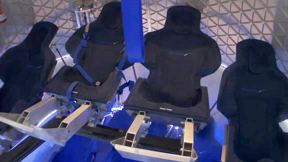 SpaceX's Dragon crew cabin tests. 3