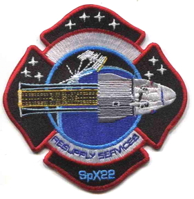 CRS-22 mission patch