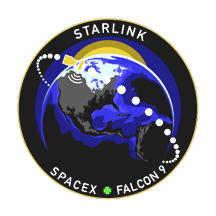 SpaceX Starlink mission patch
