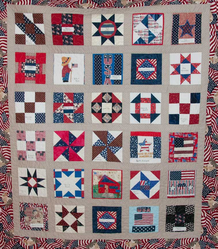 Florida Fallen Heroes quilt #10