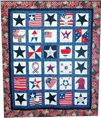 Our third finished quilt.