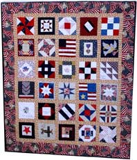 Our fourth finished quilt.