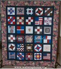 Our seventh finished quilt.
