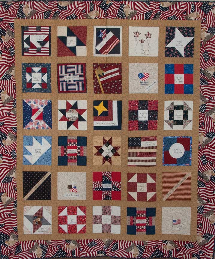 Florida Fallen Heroes quilt #9