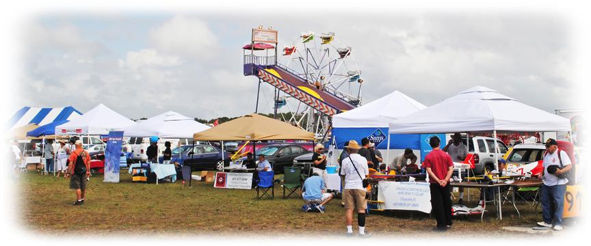 A few of the exhibits at the Tico Airshow in March.