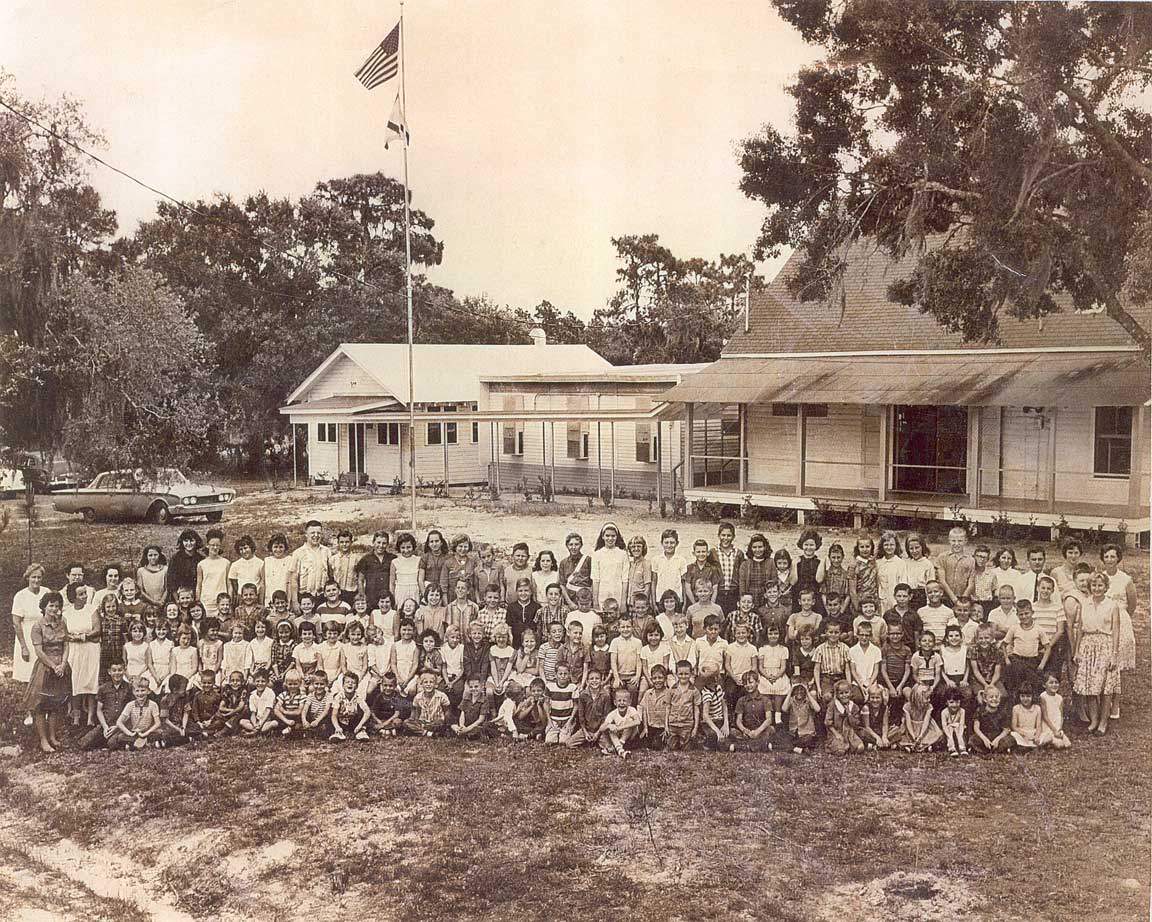 School - Christmas, FL, circia 1965
