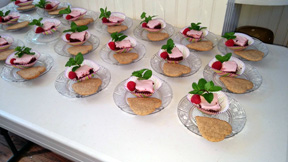 Food served at the Valentines Day Tea - 2