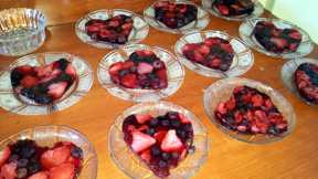 Food served at the Valentines Day Tea - 3