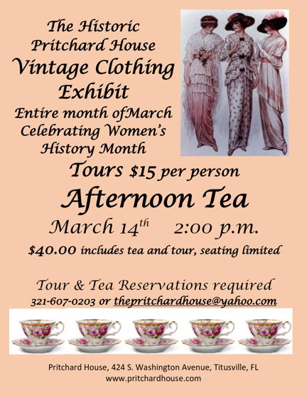 Women's History Month Tea