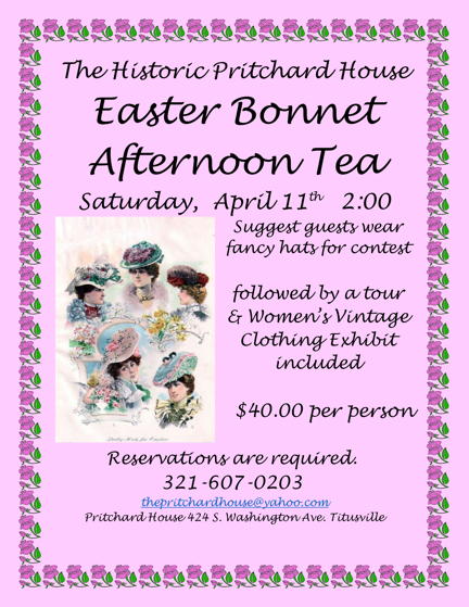 Easter Bonnet Afternoon Tea