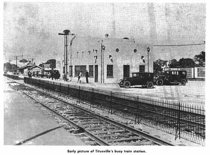 Titusville Rail Road Station.