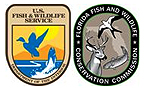 U.S. & FL Fish & Wildlife logos