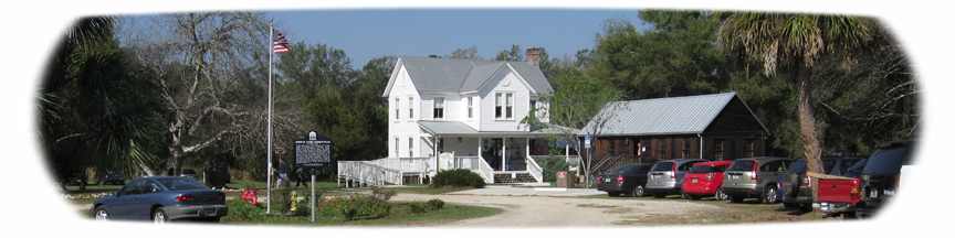 Sams House - an historic house that is an  environmentally endangered lands program education center.