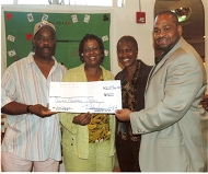 Group photo from fund raising event