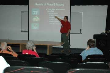 Public presentation at the annual Space Coast Birding and Wildlife Festival.
