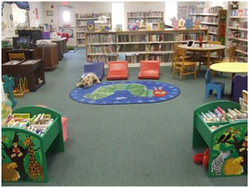 The Mims/Scottsmoor Library Children's Area