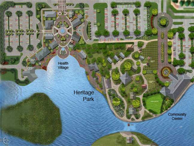 Heritage Park Map