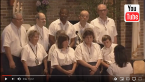 The Special Gathering Choir of Brevard singing at Indian River City United Methodist Church.